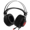 Imagen de Audífonos Gamer Alámbricos Primus Arcus 150T Diadema de Metal Micrófono Retráctil Cancelación de Ruido USB Color Negro