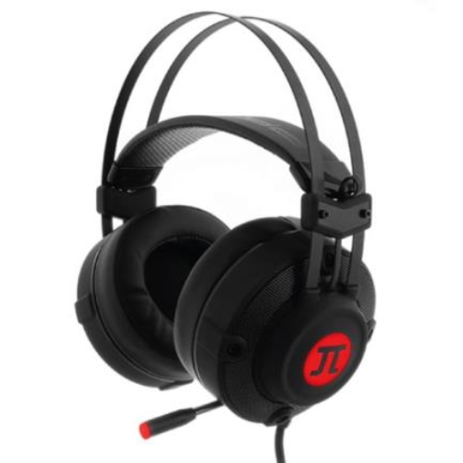 Imagen de Audífonos Gamer Alámbricos Primus Arcus 150T Diadema de Metal Micrófono Retráctil Cancelación de Ruido USB Color Negro