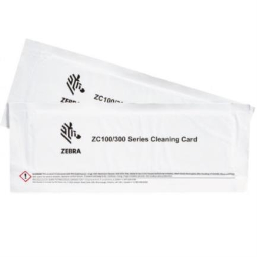Imagen de Zebra Kit de Limpieza para ZC100/ZC300 Incluye 2 Tarjetas