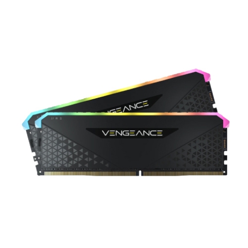 Imagen de Memoria RAM Corsair Vengeance RGB RS 16GB (2x8GB) DDR4 3600MHz DIMM XMP Negro CL18
