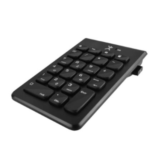Imagen de Teclado Numérico Perfect Choice Inalámbrico Receptor USB Negro
