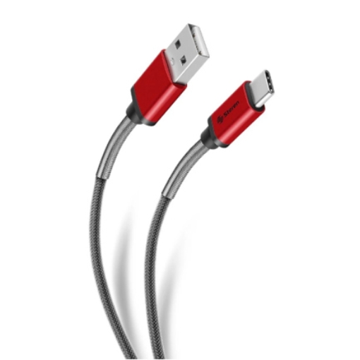 Imagen de CABLE STEREN USB A a USB C REFORZADO 1.2M