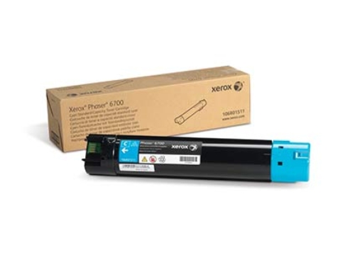 Imagen de TONER XEROX 106R01511 CYAN 5000 PAGINAS PHASER 6700