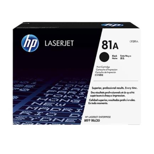 Imagen de TONER HP 81A LASER NEGRO