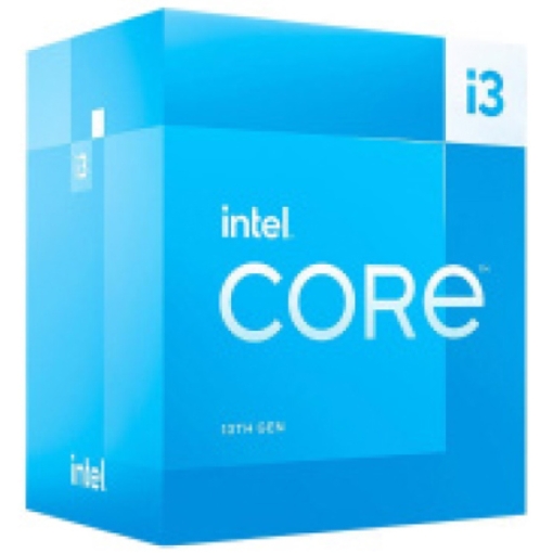 Imagen de Procesador Intel Core i3 13100 3.4GHz 12MB 60W S 1700 Quad Core 13th Gen con Graficos con Disipador BX8071513100