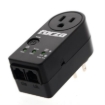 Imagen de Protector de Voltajr Forza FVP-1201N 900J/1800W  Capacidad de Protección y Temporizador Giro de 350° Negro