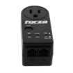 Imagen de Protector de Voltajr Forza FVP-1201N 900J/1800W  Capacidad de Protección y Temporizador Giro de 350° Negro
