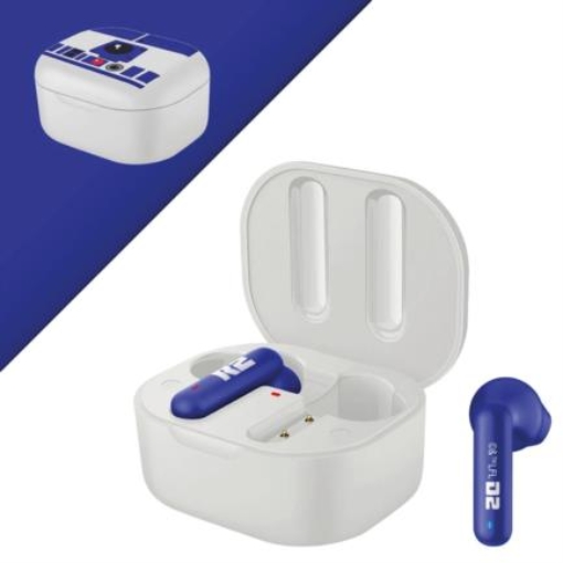 Imagen de Audífonos Steren FreePods Touch TWS Star Wars Manos Libres Bluetooth Color Blanco