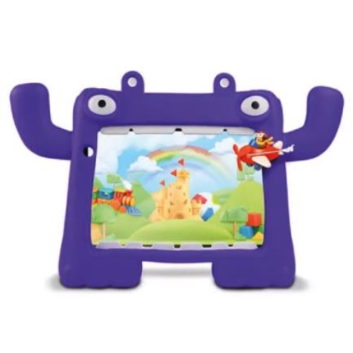 Imagen de Tablet Vorago PAD-8-KIDS 8"Quadcore 64GB Ram 4GB 2MP/5MP Android 13 Funda Morada