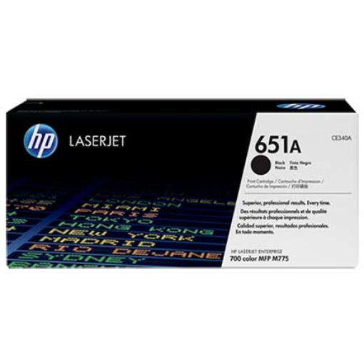 Imagen de TONER HP 651A NEGRO