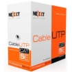 Imagen de Cable Nexxt Solutions Cat5e UTP 100MHz 4P CM 305m 24AWG Negro