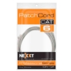 Imagen de Cable de Conexión Red Nexxt Solutions Cat6 3mts UTP Multifilar con Revestimiento Tipo CM Color Gris