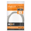 Imagen de Cable de Conexión Red Nexxt Solutions U/UTP Cat6 3m LSZH Compuesto sin Halogeno de Baja Toxicidad Color Gris