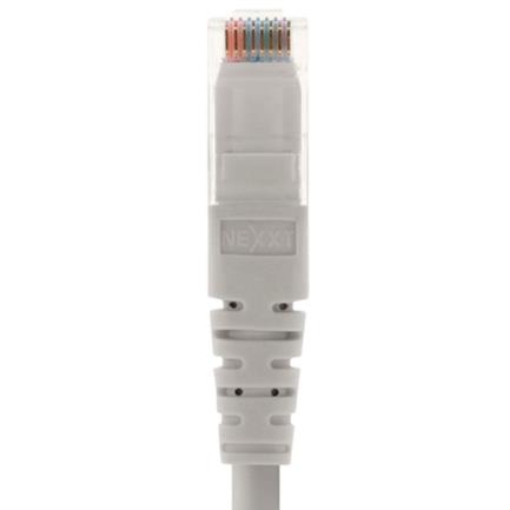 Imagen de Cable de Conexión Red Nexxt Solutions U/UTP Cat6 3m LSZH Compuesto sin Halogeno de Baja Toxicidad Color Gris