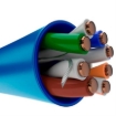 Imagen de Cable Nexxt Solutions Professional Cat5e UTP 4P 24AWG CM 305m Azul