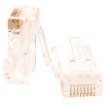 Imagen de Conectores Modulares Nexxt Solutions AW102NXT01 Conector RJ45 Oro sobre Níquel 30µ Cat 5e Sin Blindaje (100 Pzas)