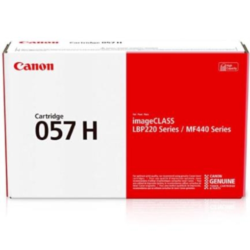 Imagen de Tóner Canon Cartridge 057H Alta Capacidad 10K Páginas Color Negro
