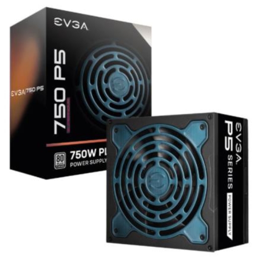 Imagen de Fuente de Poder EVGA SuperNova 750W P5 80 Plus Platinum ATX 12V Eco Mode Full Modular 24 pin Fan 135mm Negro