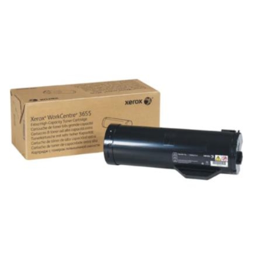 Imagen de Tóner Xerox Workcentre 3655 Extra Alta Capacidad 25900 Páginas Color Negro