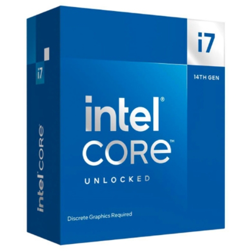 Imagen de Procesador Intel Core i7 14700KF 3.4GHz 33MB 125W S 1700 Icosa Core 14th Gen sin Graficos sin Disipador