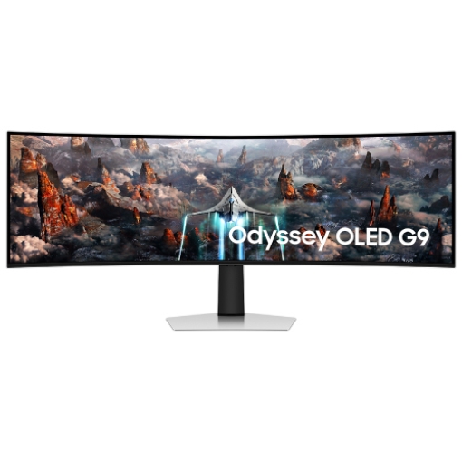 Imagen de Monitor Samsung Curvo Oled Gamer 49" Resolucion 5120x1440 Panel Oled