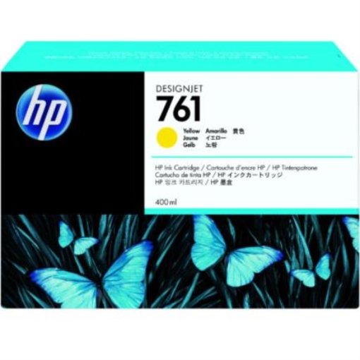 Imagen de TINTA HP LF 761 AMARILLO T7100 DESIGNJET 400ML