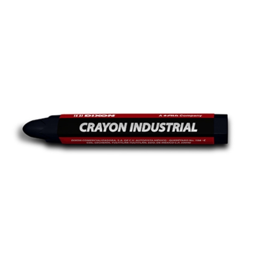 Imagen de Crayón de Cera Industrial  Dixon Azul Caja con 10 Piezas