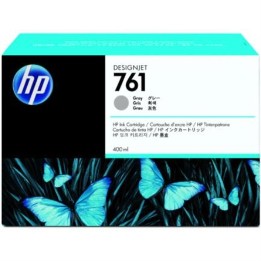 Imagen de TINTA HP LF 761 GRIS T7100 DESIGNJET 400ML