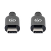 Imagen de Cable USB-C  MANHATTAN V3.2 C-C  5.0M 10Gbps 60W