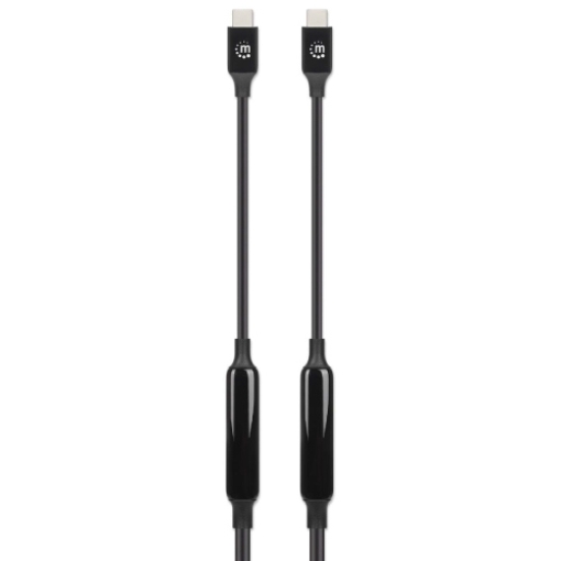 Imagen de Cable USB-C  MANHATTAN V3.2 C-C  5.0M 10Gbps 60W