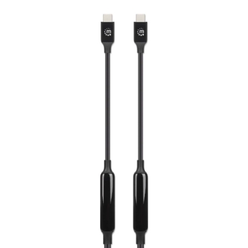 Imagen de Cable USB-C MANHATTAN V3.2 C-C  3.0M 10Gbps 60W