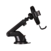 Imagen de Soporte Argomtech para Celular Cargador Inalámbrico Rápido Brazo Telescópico 15W Rotación 360 Color Negro
