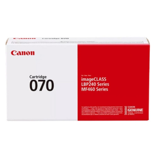 Imagen de Cartucho de Tóner Canon 070 Rendimiento 3000 Páginas Negro