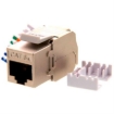 Imagen de Módulo de Red Blindado Nexxt Solutions Keystone Jack Cat6A S/FTP Tipo 110 Plateado