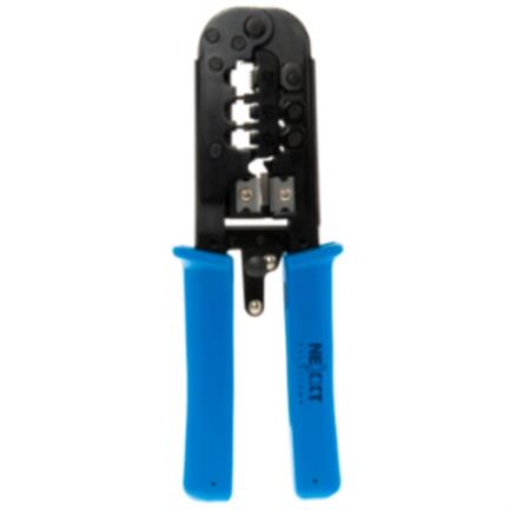 Imagen de Pinza Modular Nexxt Solutions con Prensa Terminal Pro-3 RJ45 RJ11 y RJ12.
