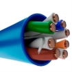Imagen de Cable Nexxt Solutions Professional Cat5e UTP 4P CM 305m Azul