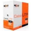 Imagen de Cable Nexxt Solutions Professional Cat5e UTP 4P CM 305m Azul