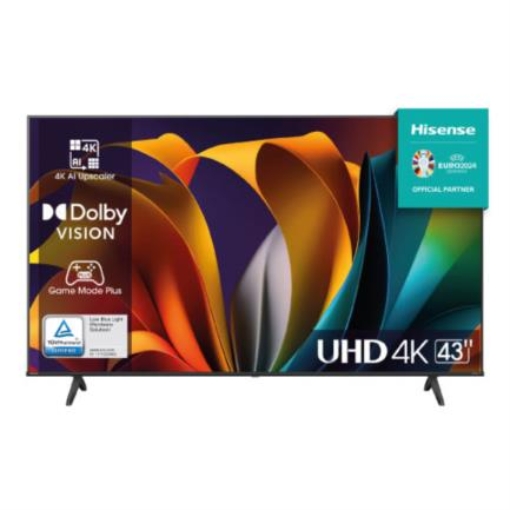 Imagen de Televisor Hisense 43" A6N UHD 4K Resolucion 3840x2160 Smart Google TV LAN Bluetooth