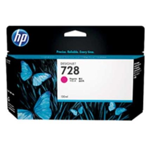 Imagen de TINTA HP LF 728 DESIGNJET MAGENTA 300ML
