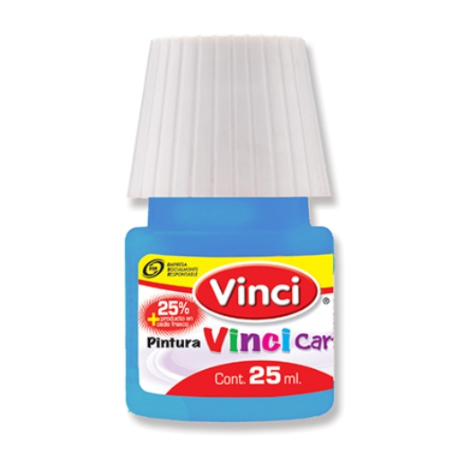 Imagen de Pintura cartel vinci 25 ml azul pastel - 84 caja c/10 piezas