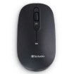 Imagen de Mouse VERBATIM Inalambrico Recargable Multidispositivo USB-C a USB-A  Negro