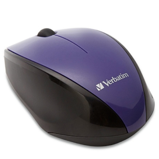 Imagen de Mouse VERBATIM Inalambrico BlueLED - Purpura