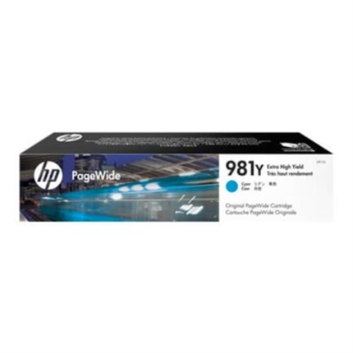 Imagen de TINTA HP 981Y PAGEWIDE CIAN