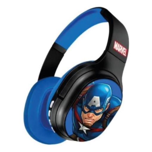 Imagen de Audífonos Inalámbricos XTech XTH-D660CA Capitán América Marvel Diadema Plegable y Giratoria con Micrófono y Bluetooth