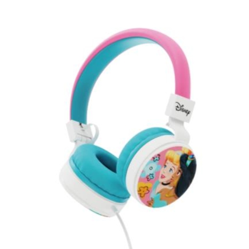 Imagen de Audífonos Alámbricos XTech XTH-D274PS Diadema Disney Princesas Plegable con Cable Micrófono y Bluetooth
