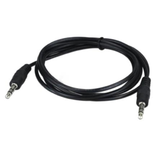 Imagen de Cable Estéreo XTech de 35mm con Conector Macho a Macho 90cm XTC-315 Negro