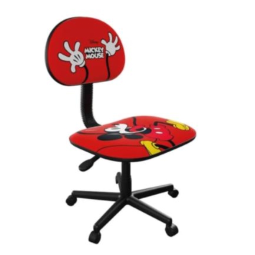 Imagen de Silla XTech XTF-DC001MK de Mickey Mouse Disney con Asiento Extra Alcochado y Ruedas Suaves Soporta hasta 79kg