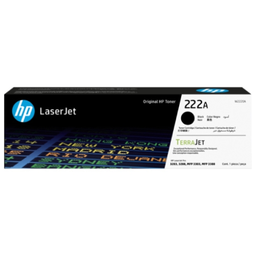 Imagen de Toner HP LaserJet 222A Negro