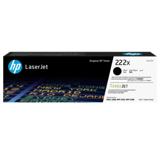 Imagen de Toner HP LaserJet 222X Negro