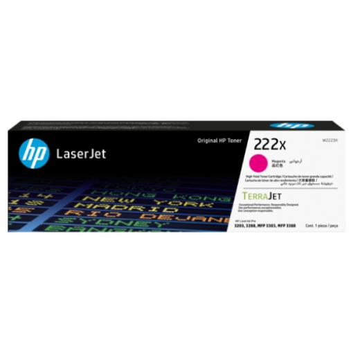 Imagen de Toner HP LaserJet 222X Magenta